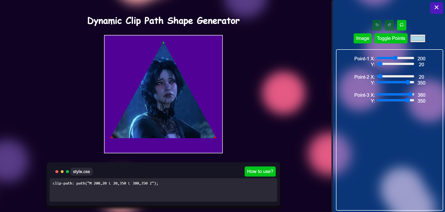 Shape Generator Image